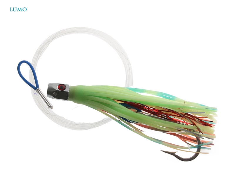 H2O Pro Hex Jet Xmas Tree Albacore Tuna Trolling Lure 12cm - Rigged