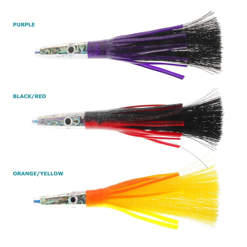 H2O Pro Mean Machine Abalone Grass Skirt Albacore Tuna Lure 200mm