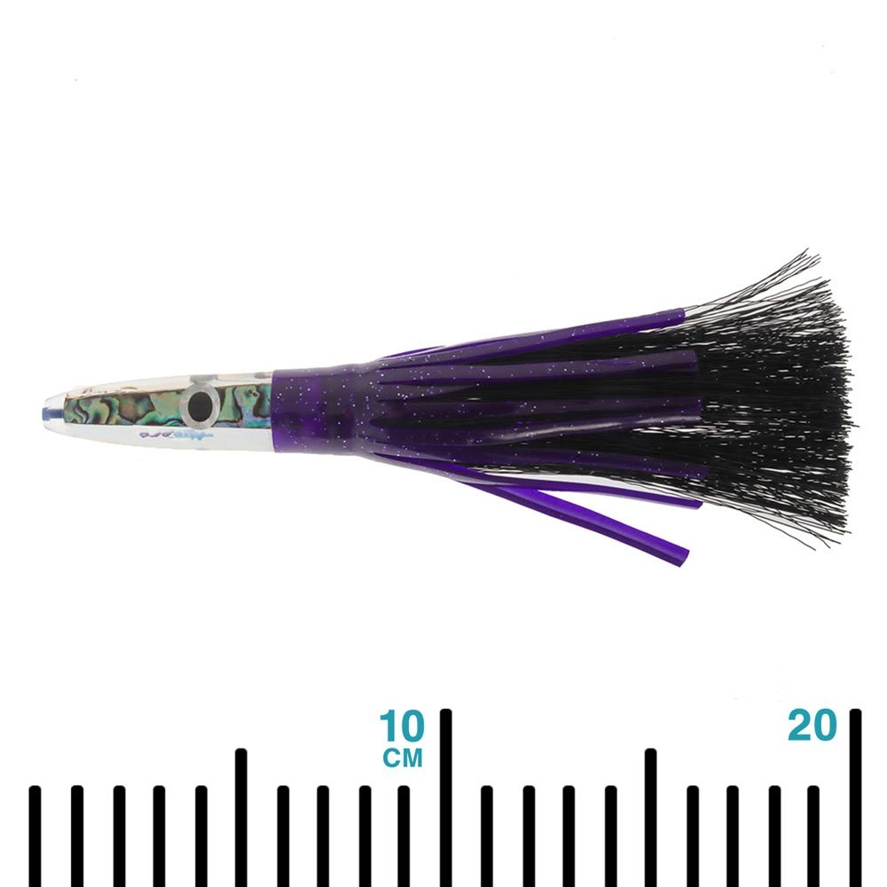 H2O Pro Mean Machine Abalone Grass Skirt Albacore Tuna Lure 200mm