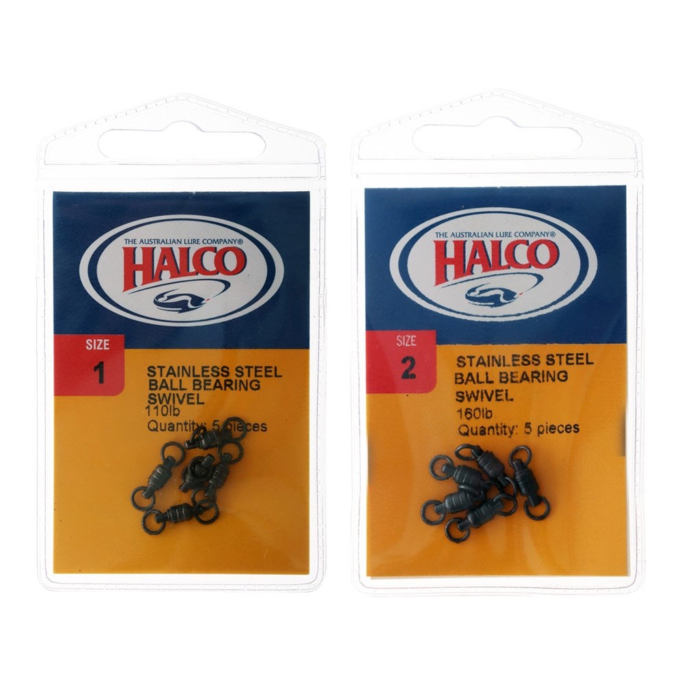Halco Stainless Ball Bearing Swivel Qty 5