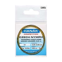 HANAK Competition Tapered Knotless Mono Czech Nymph Leader Thumbnail HANAK Competition Tapered Knotless Mono Czech Nymph Leader