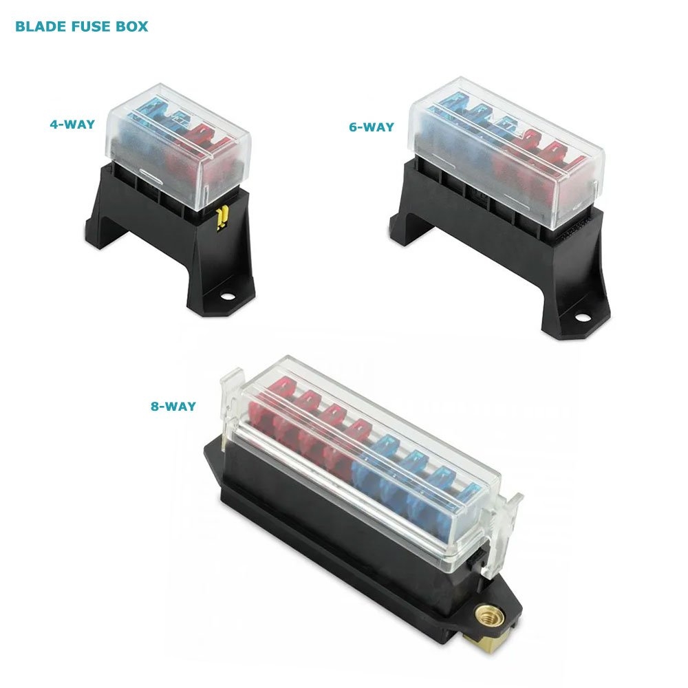 Hella Marine Blade Fuse Box - Standard ATS Fuses