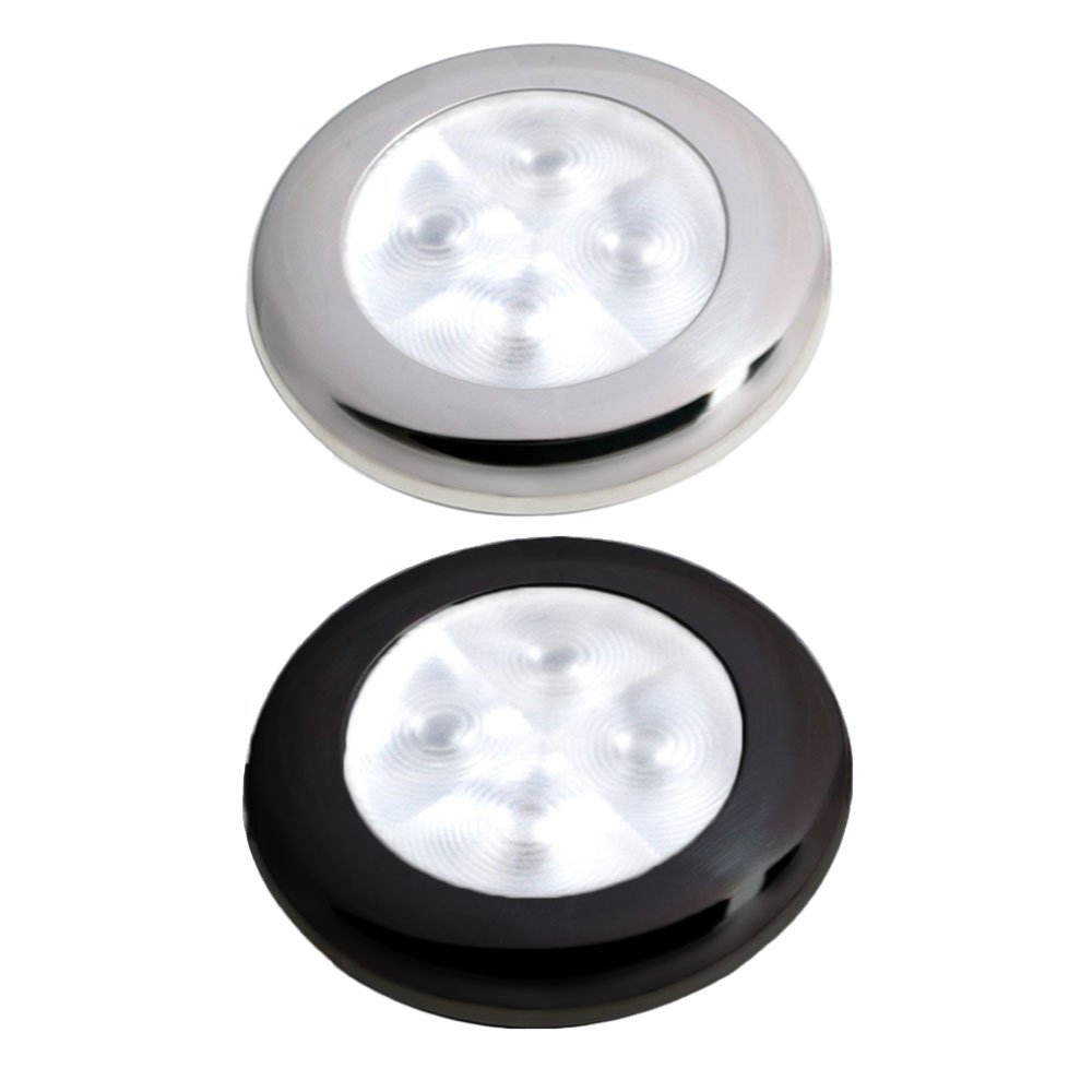 Hella Marine Warm White LED Enhanced Brightness Round Courtesy Lamp