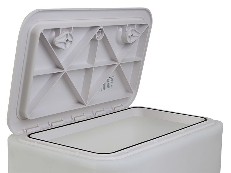 Hi-Tech Live Bait Tank with Hatch Lid 550x380x300mm 55L