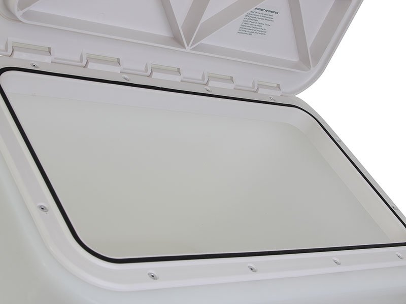 Hi-Tech Live Bait Tank with Hatch Lid 550x380x300mm 55L