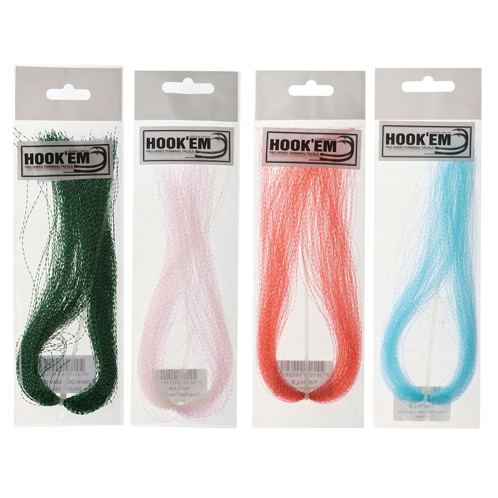 Hook'em Tinsel Flash Hair