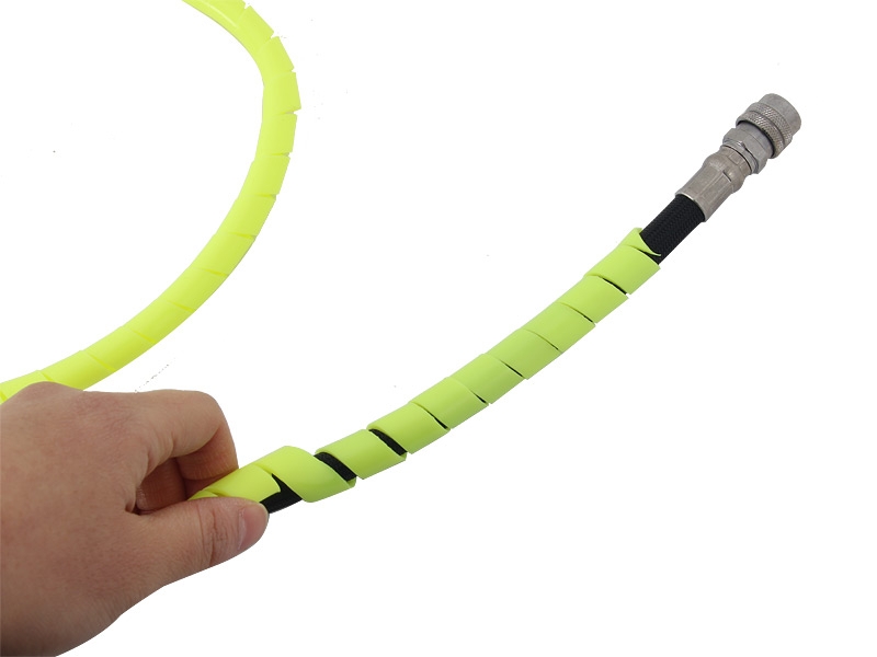Protective Dive Spiral Hose Wrap Blue 1m
