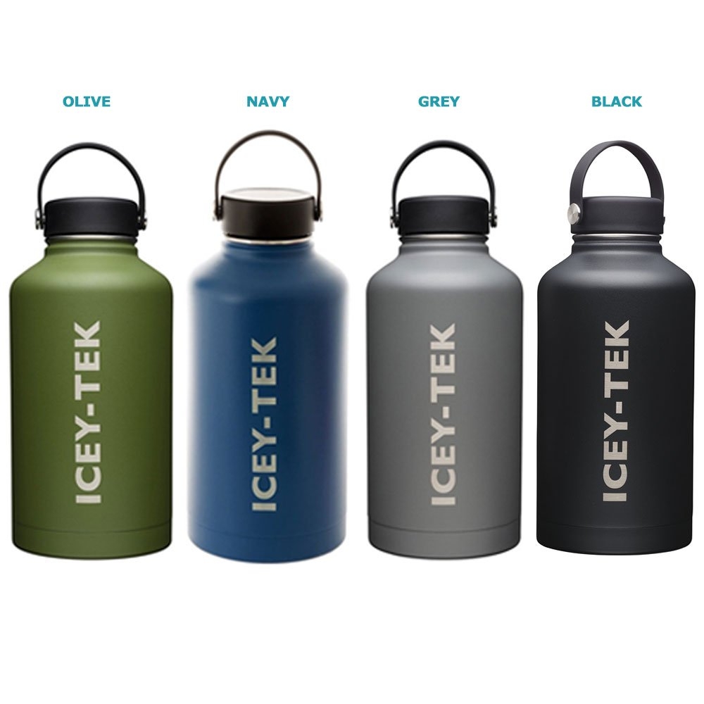 Icey-Tek Large Insulated Water Bottle 1.9L