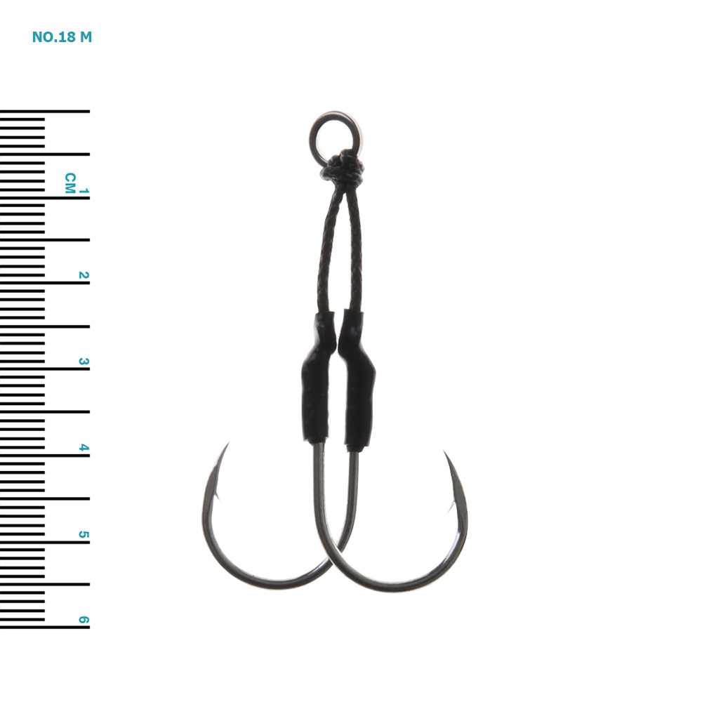 Jig Star Nunchaku Twin Assist Hooks Qty 2