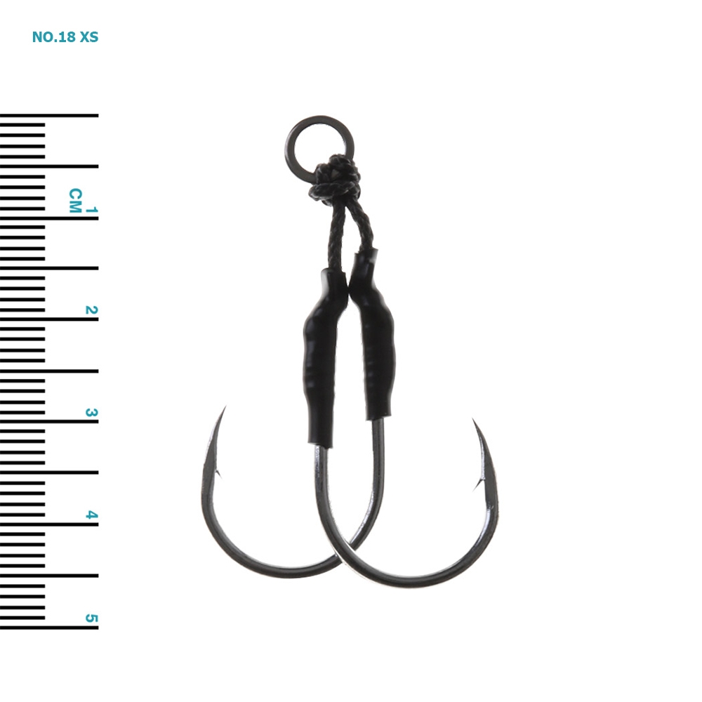 Jig Star Nunchaku Twin Assist Hooks Qty 2