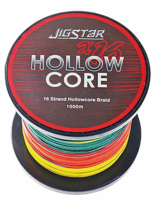 Jig Star X16 Hollow Core Multi-Coloured Braid 1000m