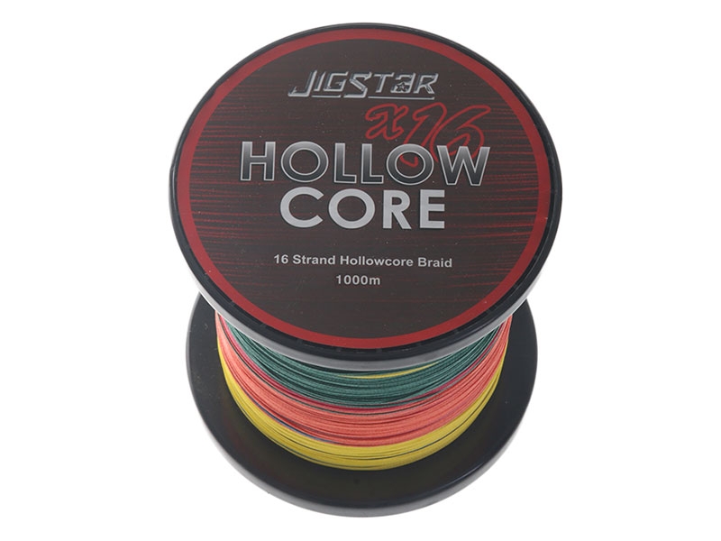 Jig Star X16 Hollow Core Multi-Coloured Braid 1000m 60lb 
