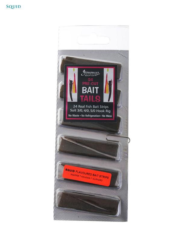 Jimmys Pre-Cut Bait Tails