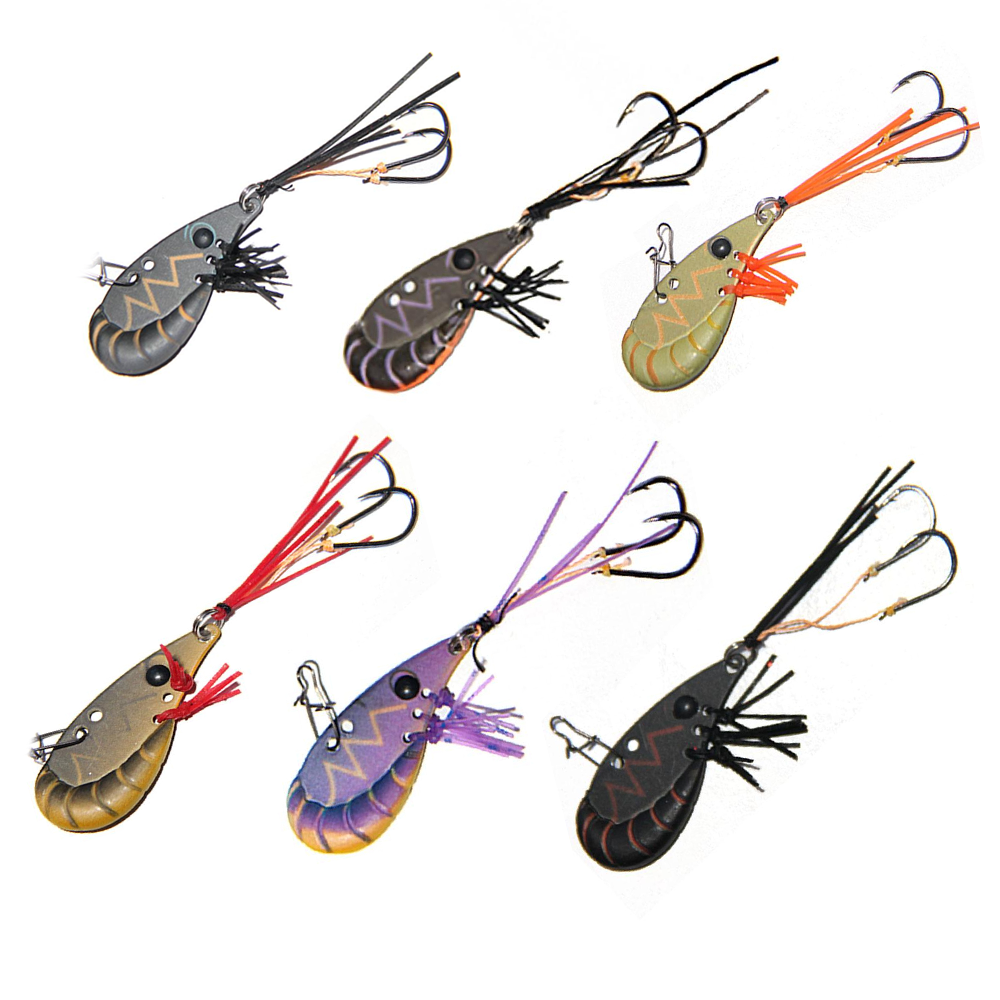 Kegga PB38 Prawn Vibe Blade Lure 5.8g 38mm
