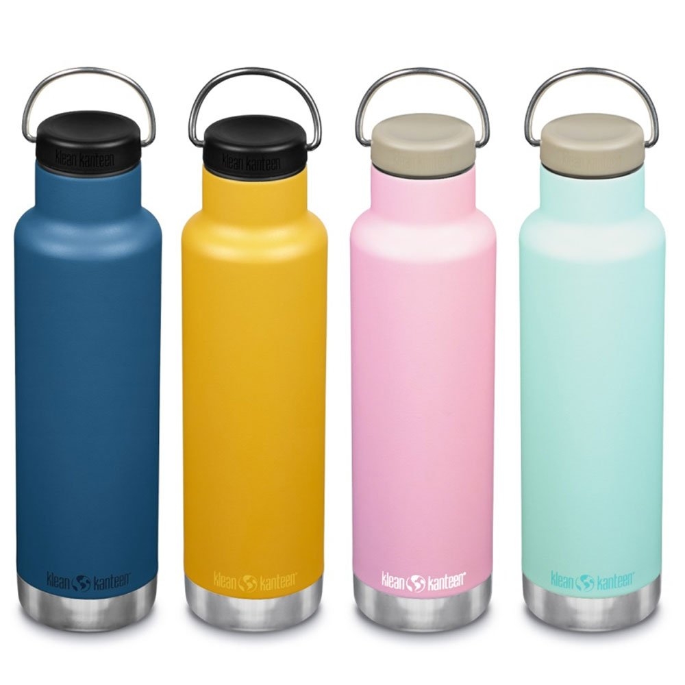 Klean Kanteen Classic Double-Wall Insulated Water Bottle 592ml/20oz