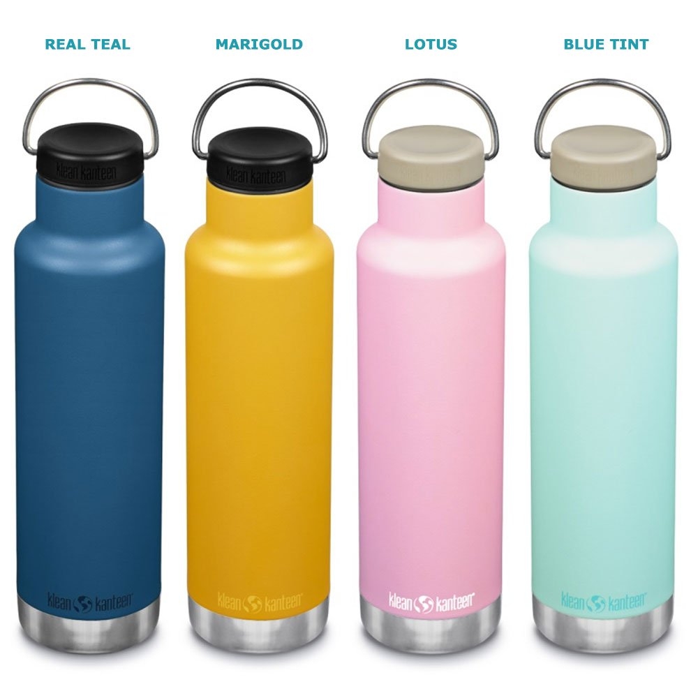 Klean Kanteen Classic Double-Wall Insulated Water Bottle 592ml/20oz