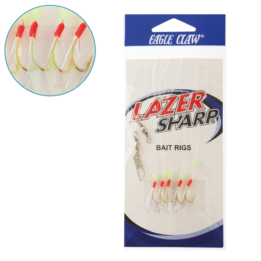 Eagle Claw Lazer Sharp Sabiki Bait Rig