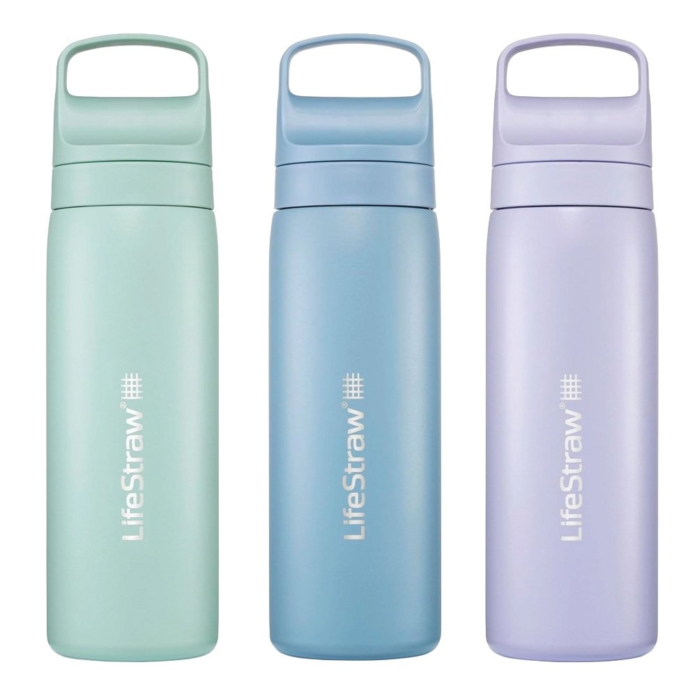 LifeStraw Go Series Insulated Stainless Steel Water Filter Bottle 500ml