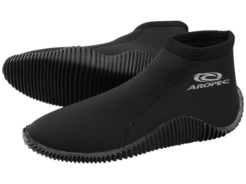 Aropec Low Cut Dive Boots with Rubber Sole 3mm Aropec Low Cut Dive Boots with Rubber Sole 3mm