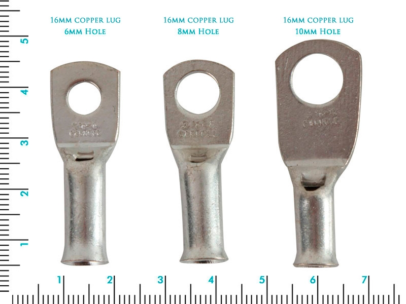 Battery Cable Copper Crimp Lugs