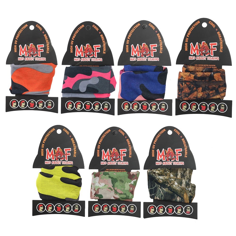 Mad About Fishing Seamless Tube Neck Gaiter