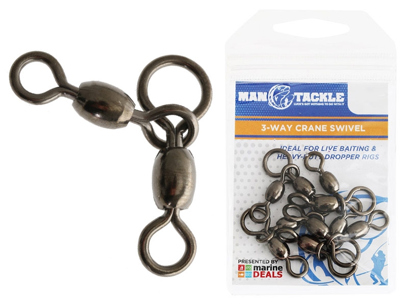 ManTackle 3-Way Crane Swivel Qty 5