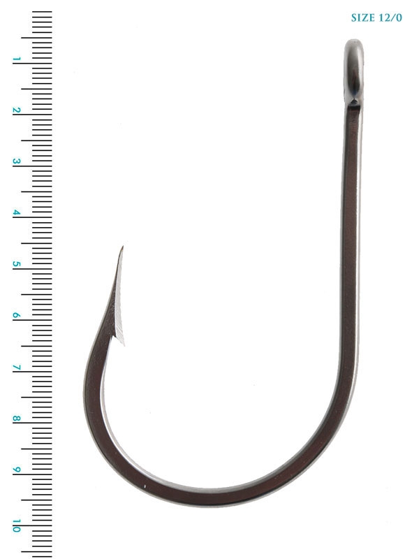 ManTackle Stainless Big Game Straight Hook