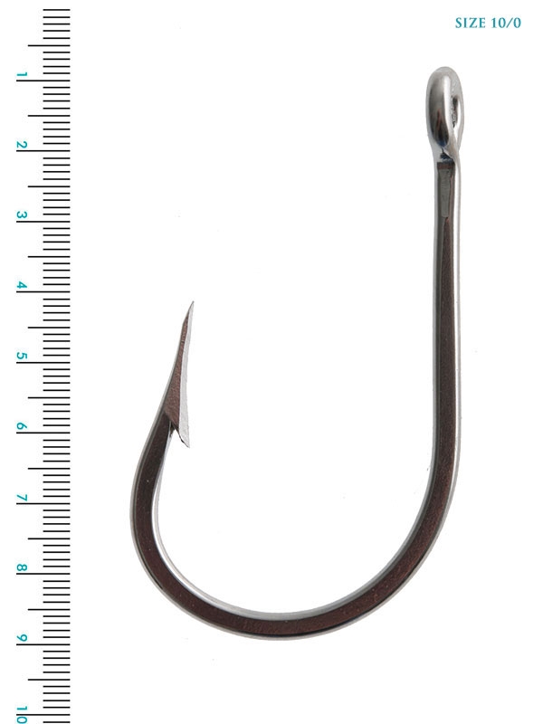 ManTackle Stainless Big Game Straight Hook