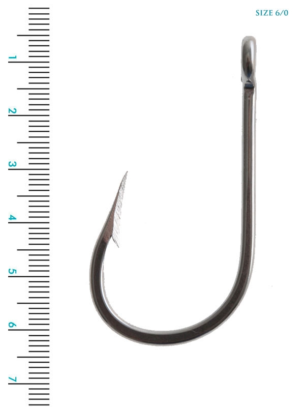 ManTackle Stainless Big Game Straight Hook