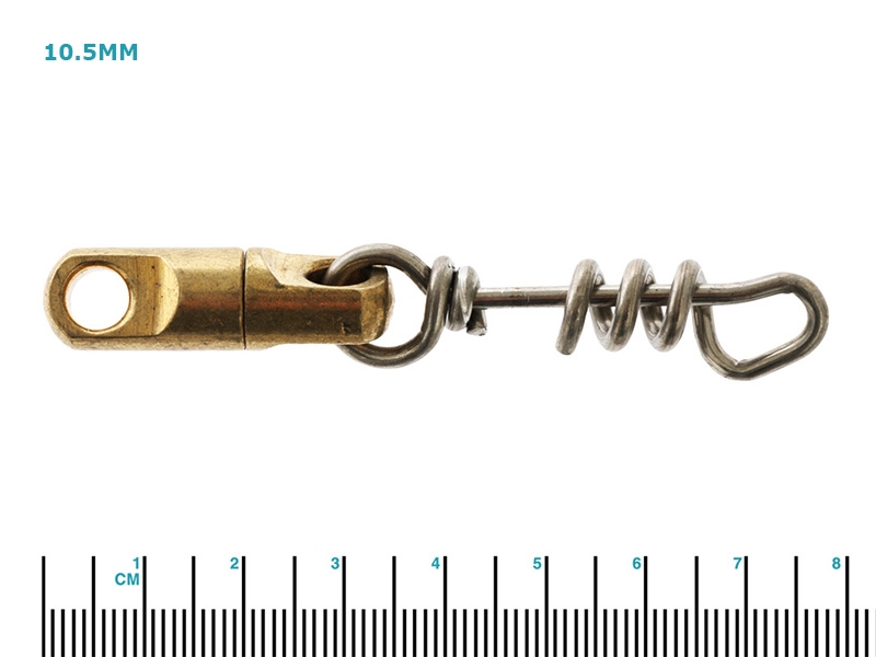 ManTackle Heavy Duty Tuna Corkscrew Swivels Qty 5