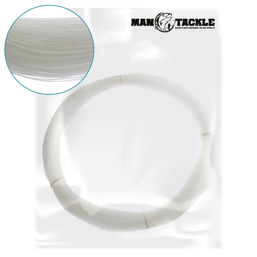 ManTackle Premium Monofilament Leader 1000m Coil 1.2mm 130lb