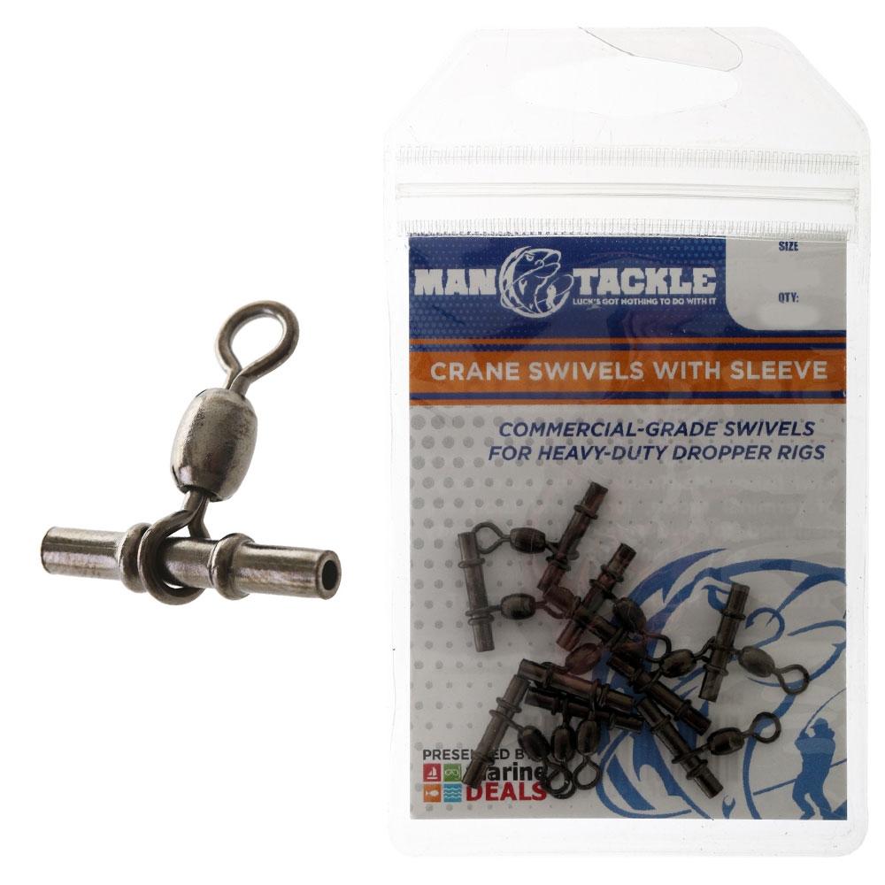 ManTackle Crane Swivels with Sleeve Qty 10