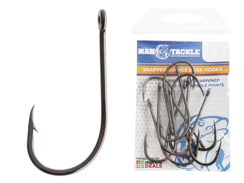 ManTackle Snapper Suicide Beak Hooks Qty 10