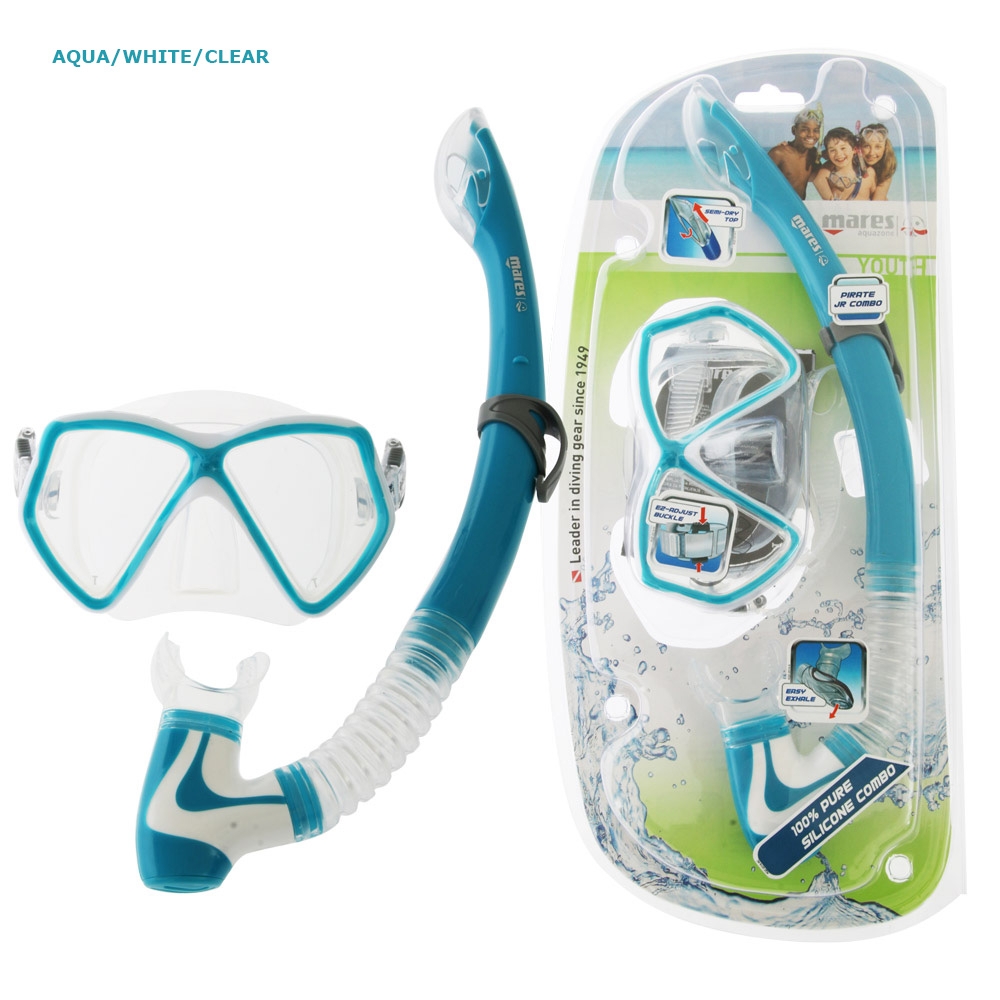 Mares Pirate Junior Dive Mask and Snorkel Set