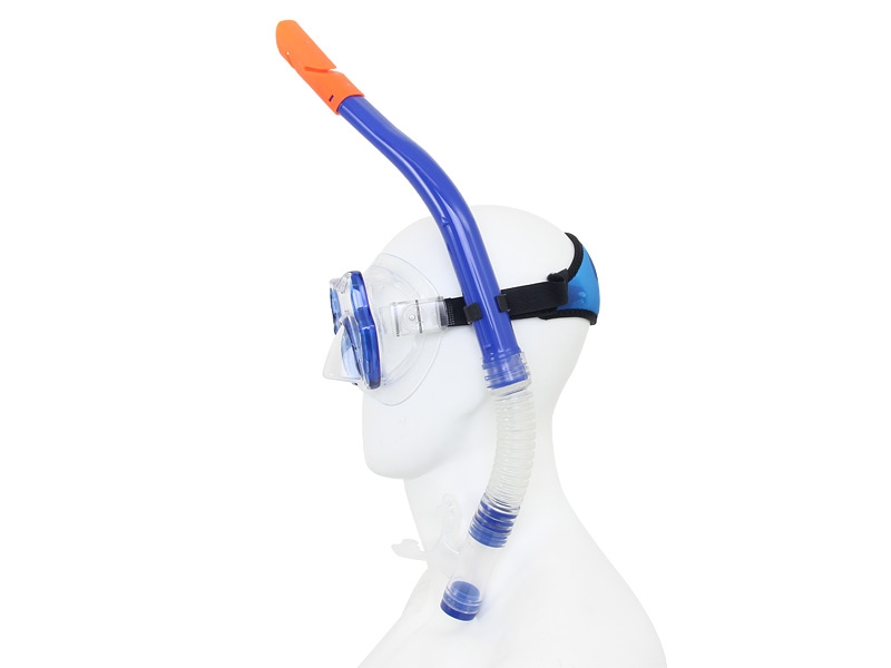 Aropec Neoprene Dive Mask Strap Blue