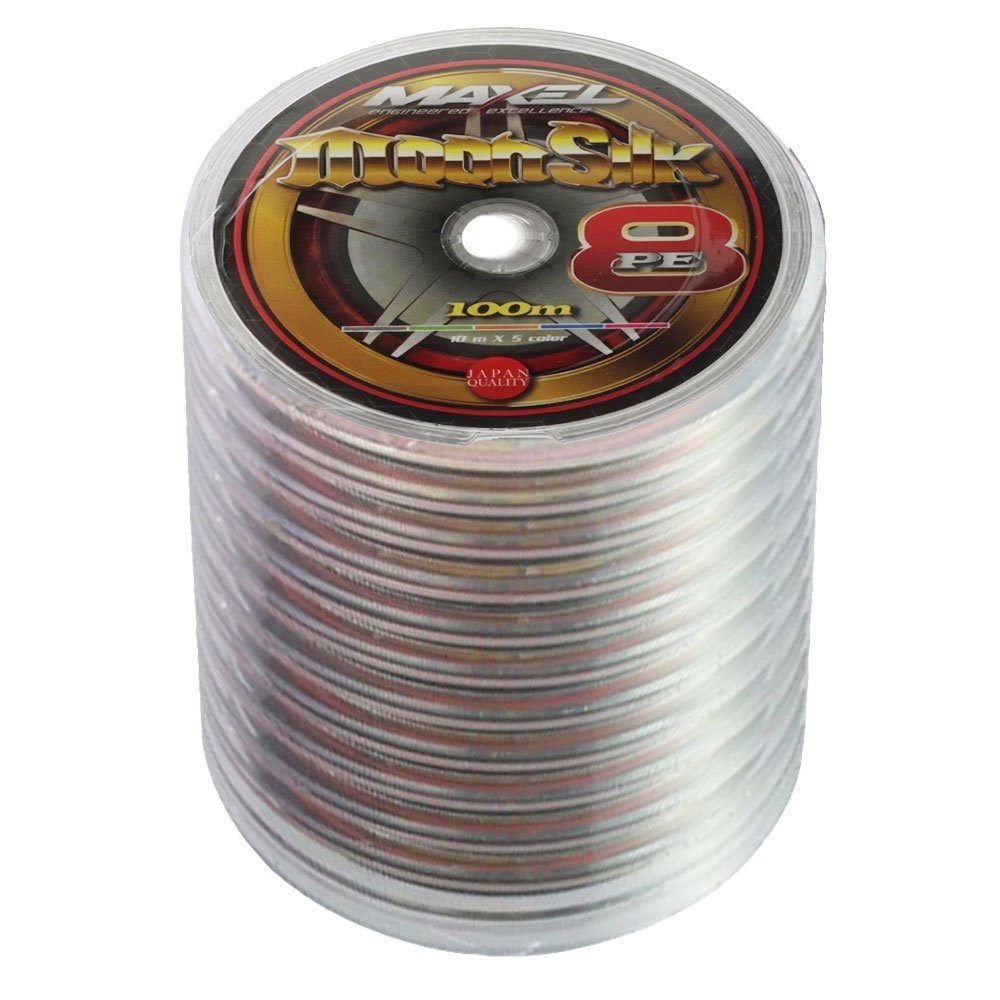 Maxel MoonSilk X8 PE Braid Multi-Colour 1200m