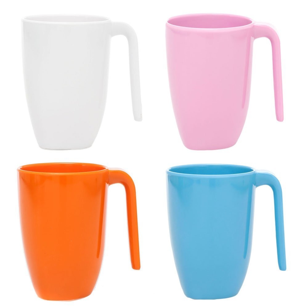 Shatter-Resistant Melamine Mug 400ml Qty 4