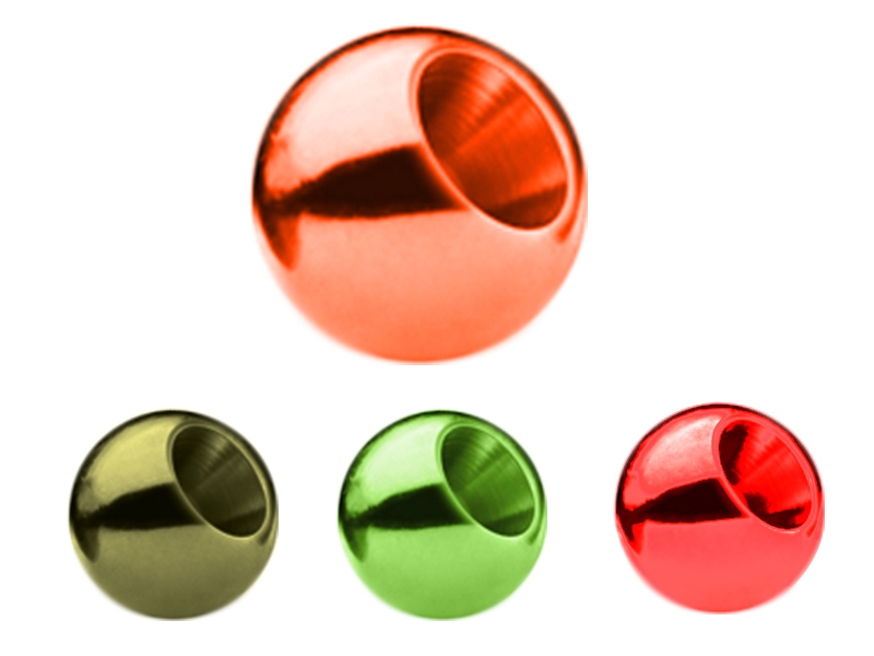 Cyclops Metallic Beads for Fly Tying 1/8in 3.2mm