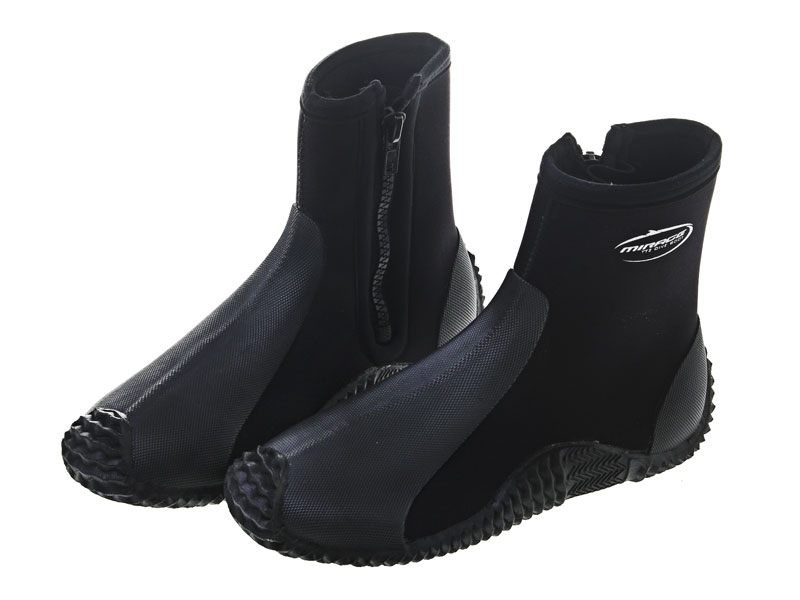Mirage Zipper Dive Boots 5mm Black US11