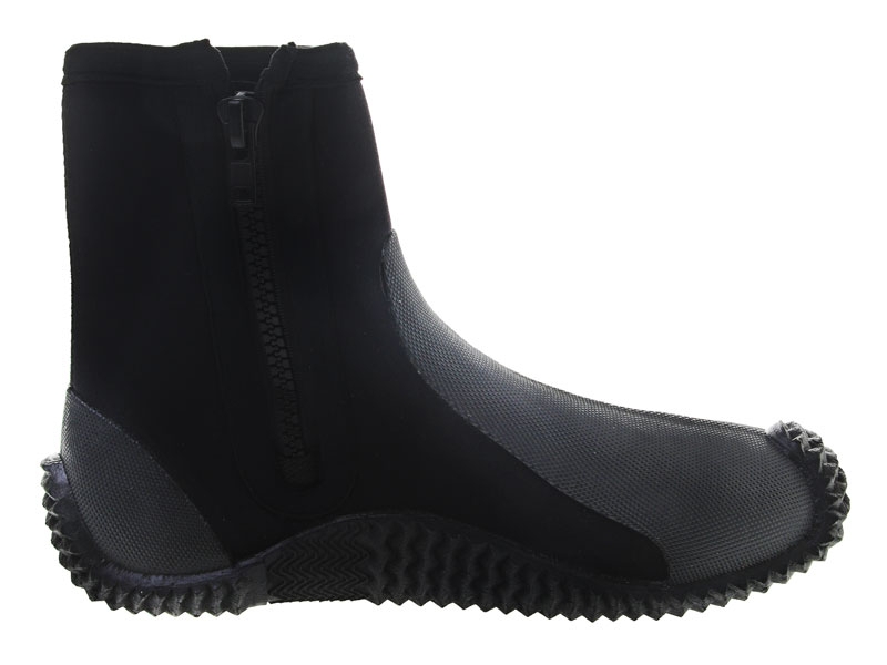 Mirage Zipper Dive Boots 5mm Black US10