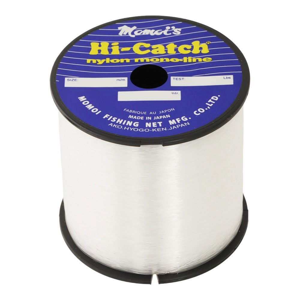 Momoi Hi-Catch Classic Nylon Mono Line 1/4lb Spool Clear