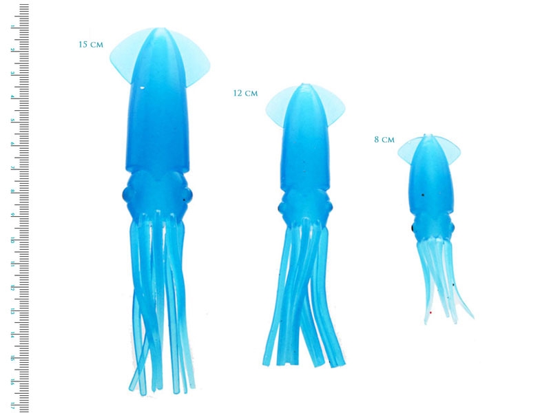 ManTackle Lumo Squid Blue Glow