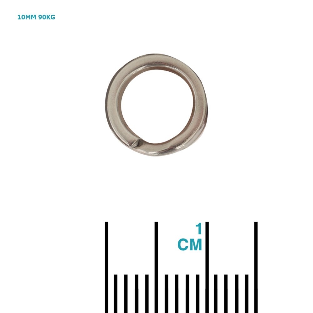 Mustad Demon DLSS05 Stainless Steel Split Rings