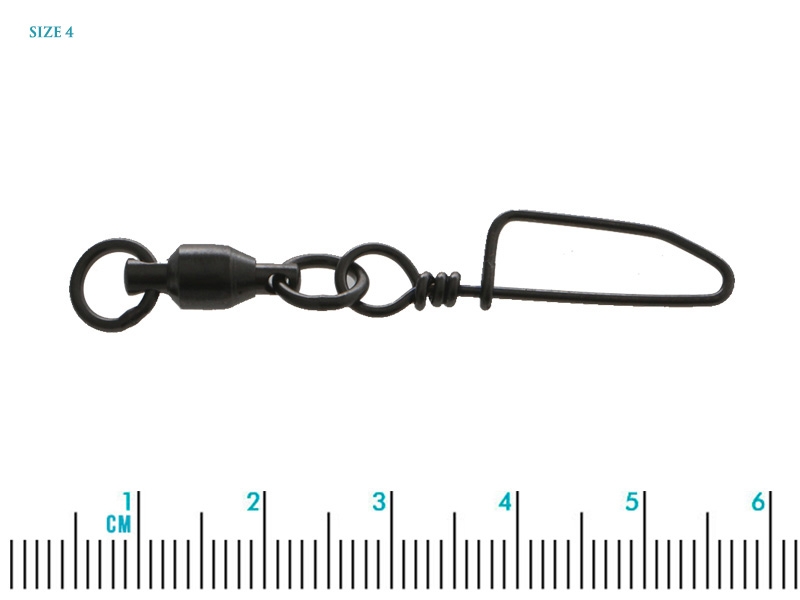 Mustad Ball Bearing Game Swivel with Cross-Lock Snap