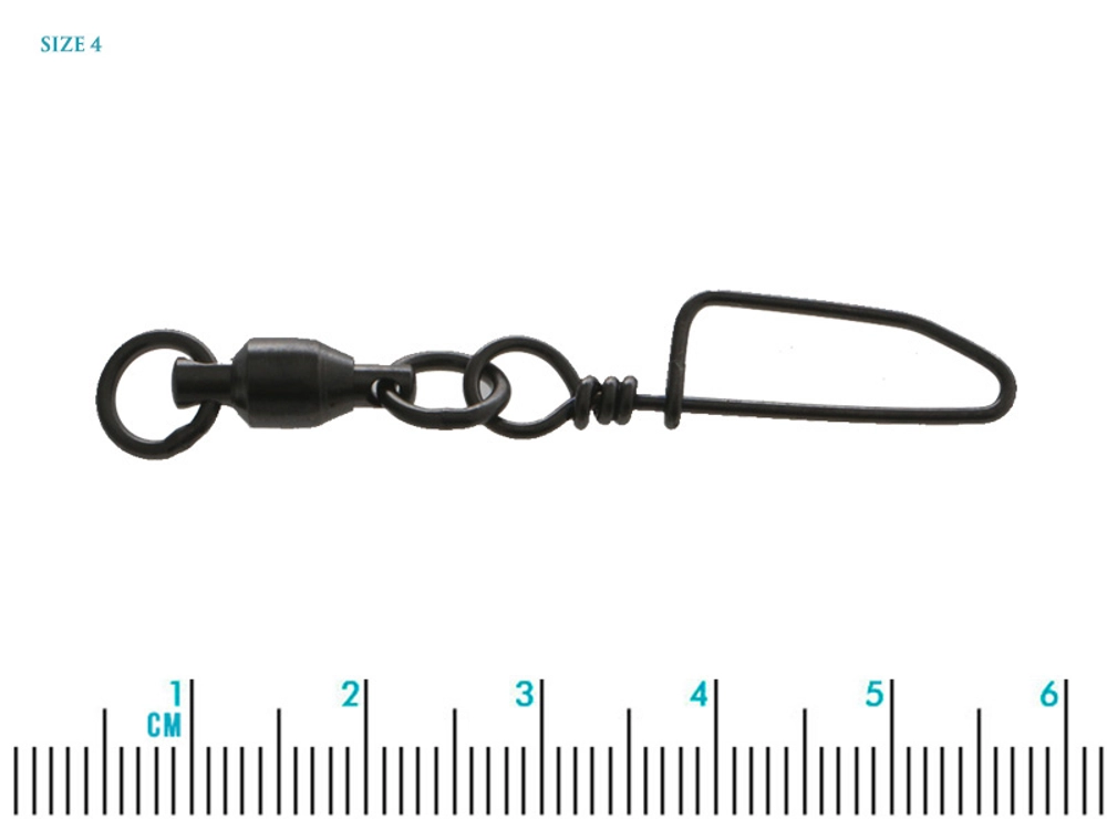 Mustad Ball Bearing Game Swivel with Cross-Lock Snap Mustad Ball Bearing Game Swivel with Cross-Lock Snap