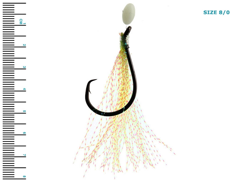 Mustad UltraPoint Circle Flasher Rig Green Chartreuse