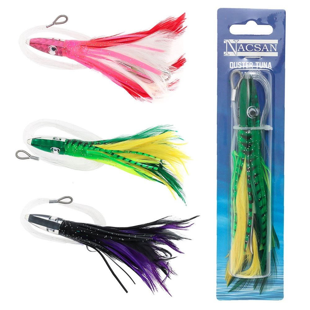 Nacsan Duster Tuna Lure 152mm Rigged
