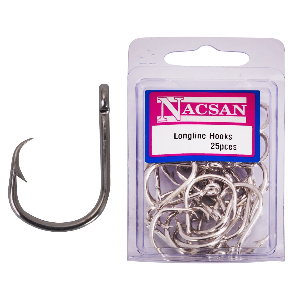 Nacsan Longline Hooks 25 Pack