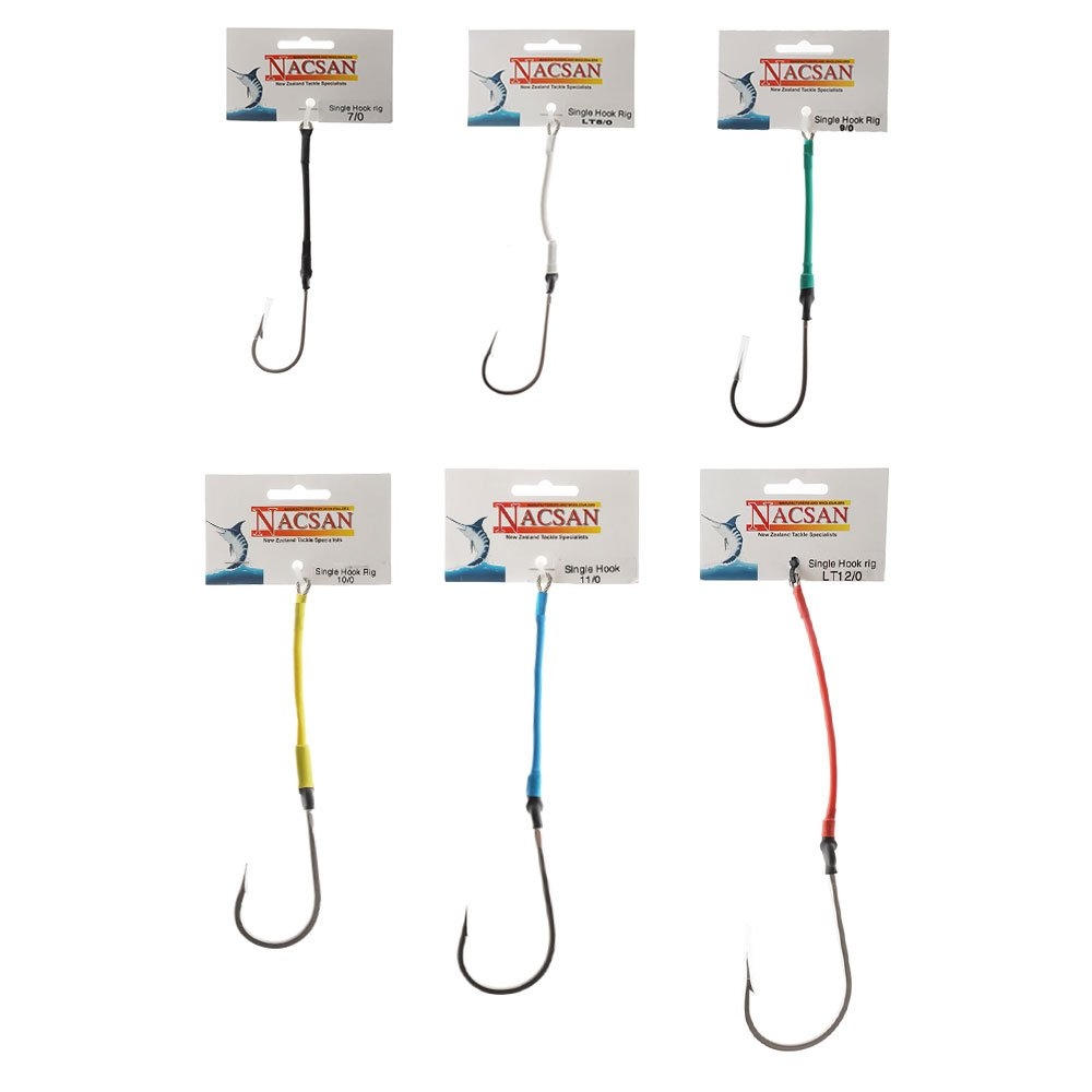 Nacsan Stainless Single Game Hook Rig