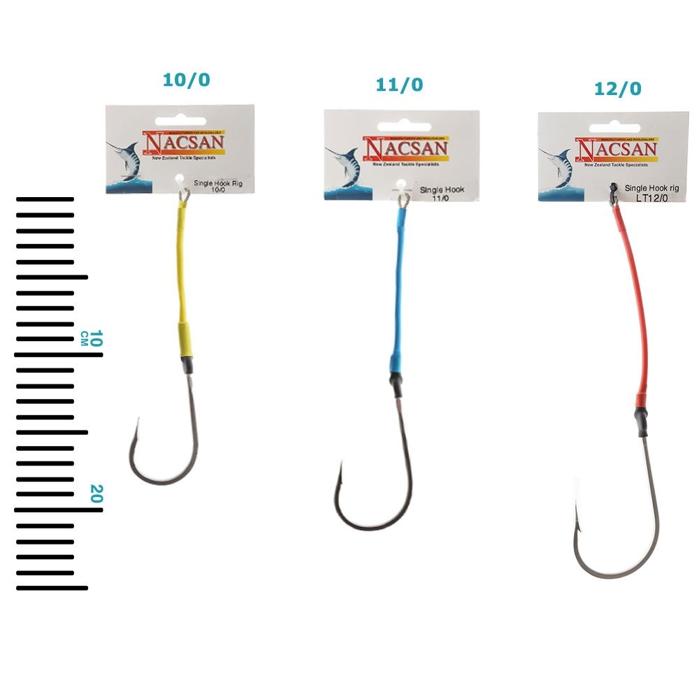Nacsan Stainless Single Game Hook Rig